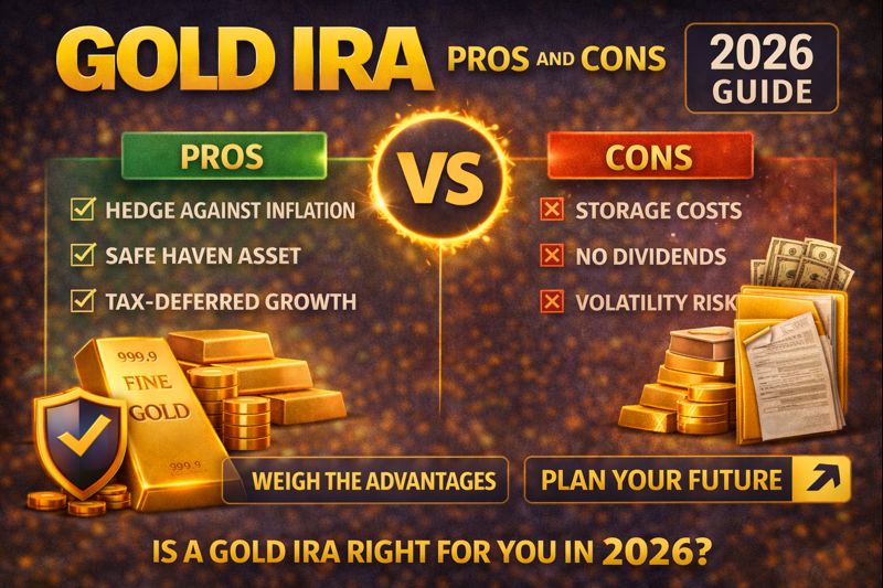 Gold IRA Pros and Cons (2026)