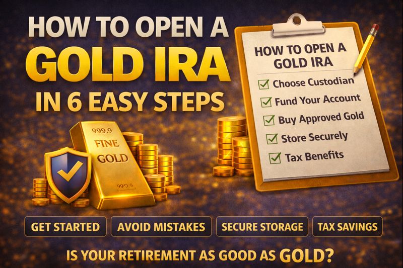 How to Open a Gold IRA in 6 Easy Steps