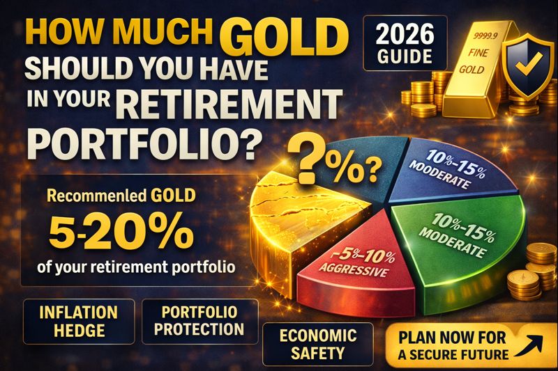 How Much Gold Should You Have in Retirement Portfolio