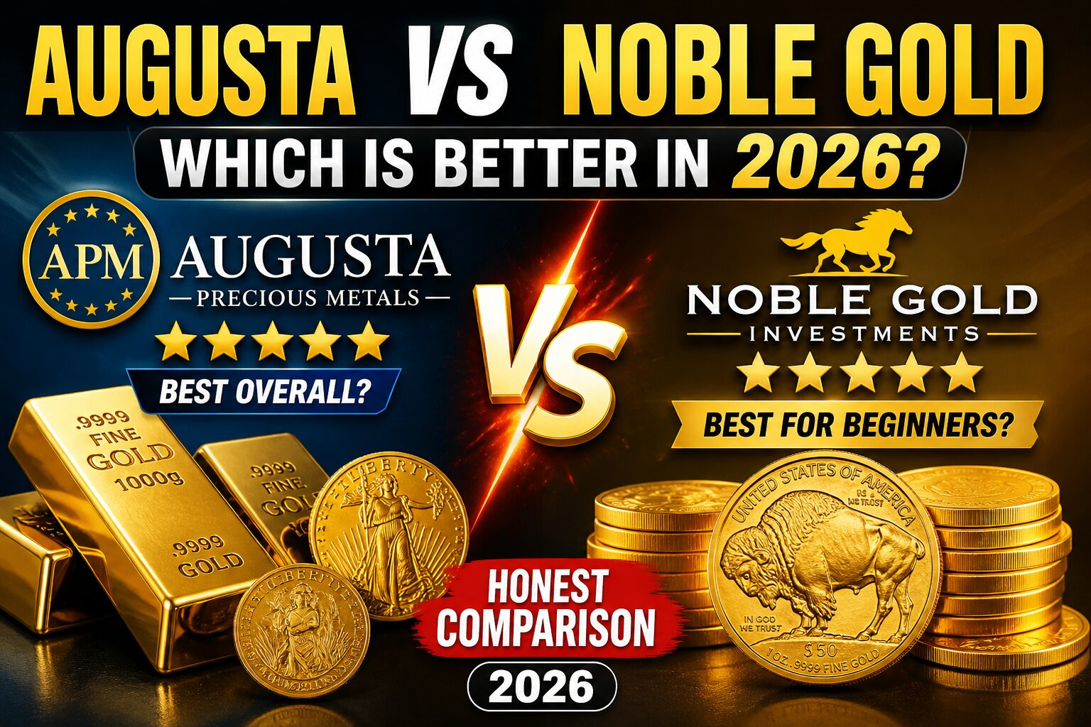 Augusta Precious Metals vs Noble Gold (2026)