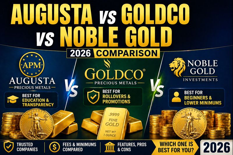 Augusta vs Goldco vs Noble Gold