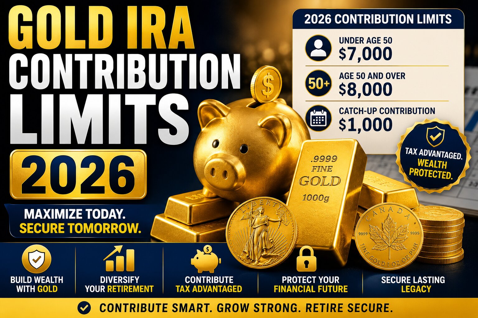 Gold IRA Contribution Limits 2026