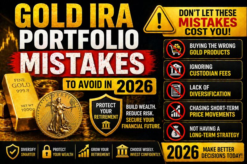 Gold IRA Portfolio Mistakes