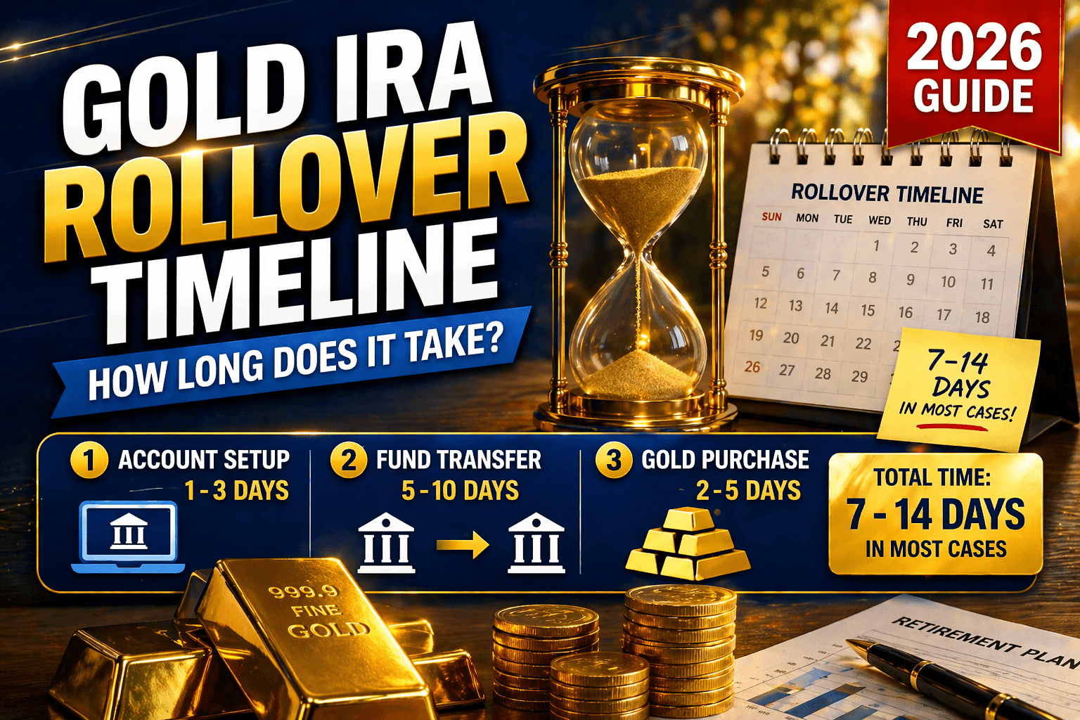 Gold IRA Rollover Timeline