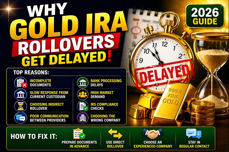 Gold IRA Rollovers Get Delayed