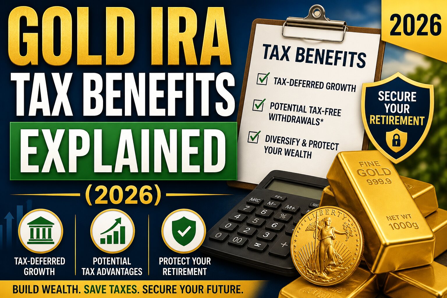 Gold IRA Tax Benefits Explained (2026)