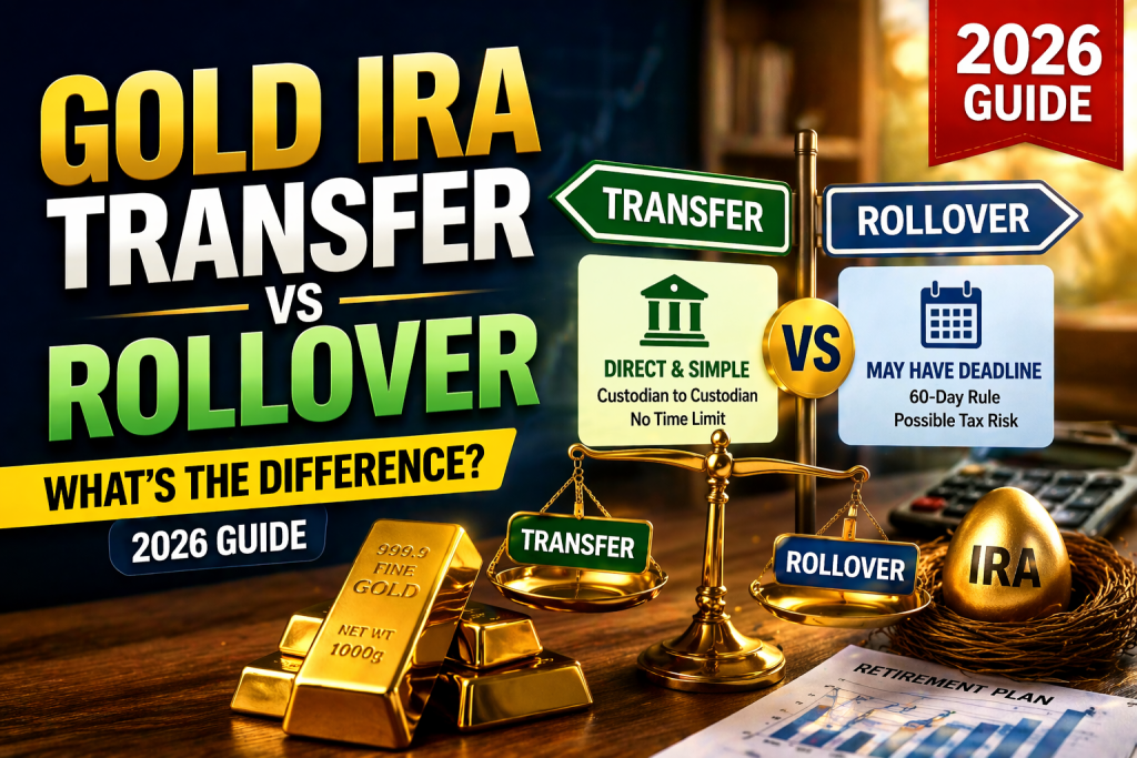 Gold IRA Transfer vs Rollover