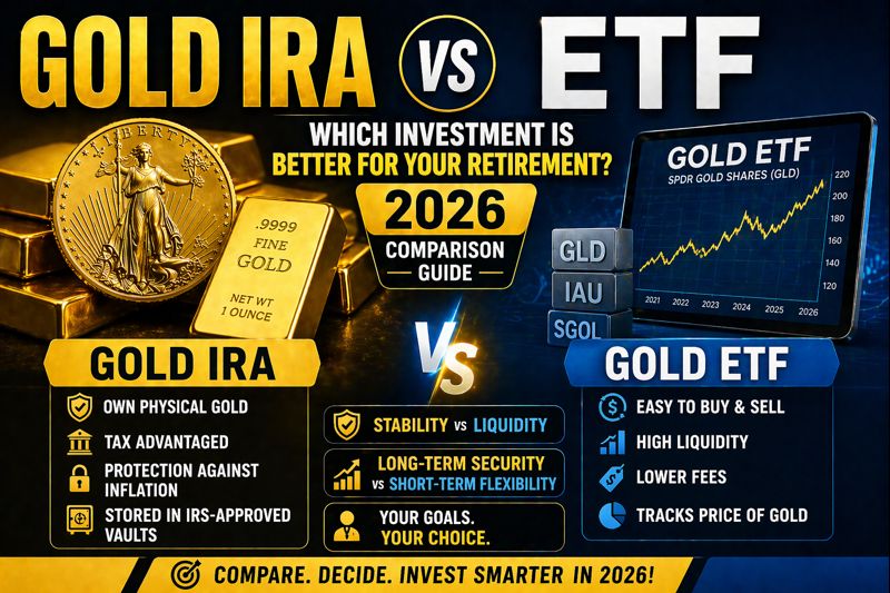 Gold IRA vs ETF