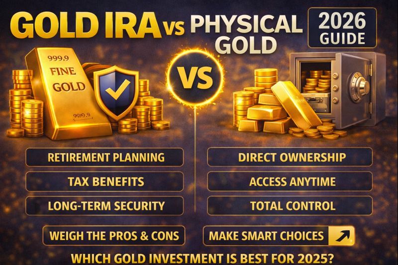 Gold IRA vs Physical Gold (2026)
