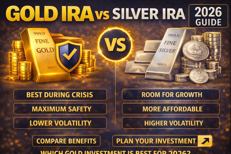 Gold vs Silver IRA 2026