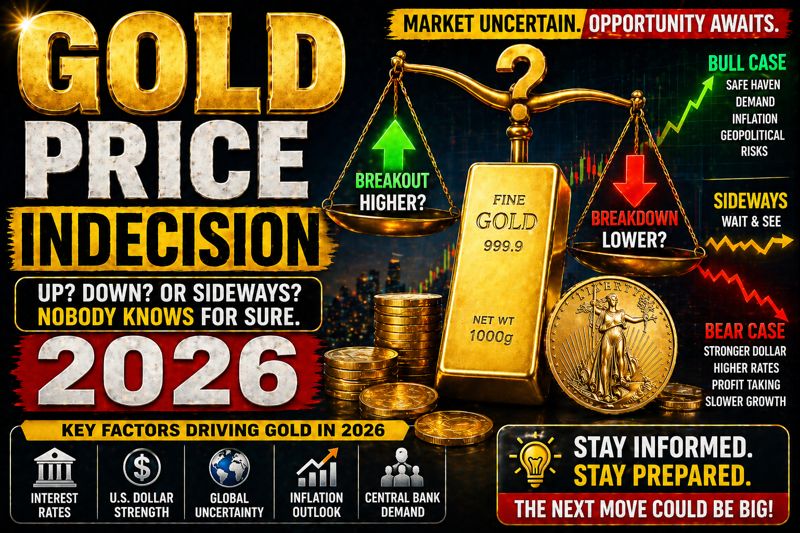 Gold Price Indecision 2026