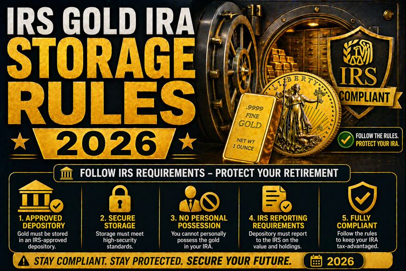 IRS Gold IRA Storage Rules 2026