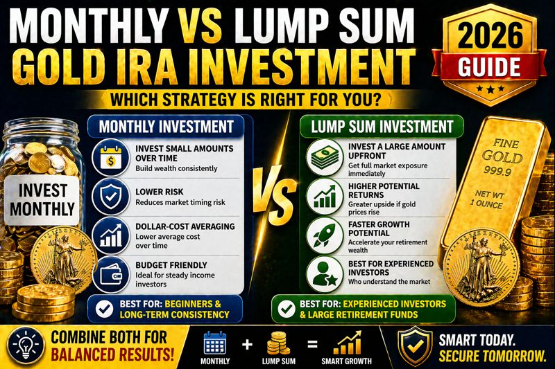 Monthly vs Lump Sum Gold IRA Investment