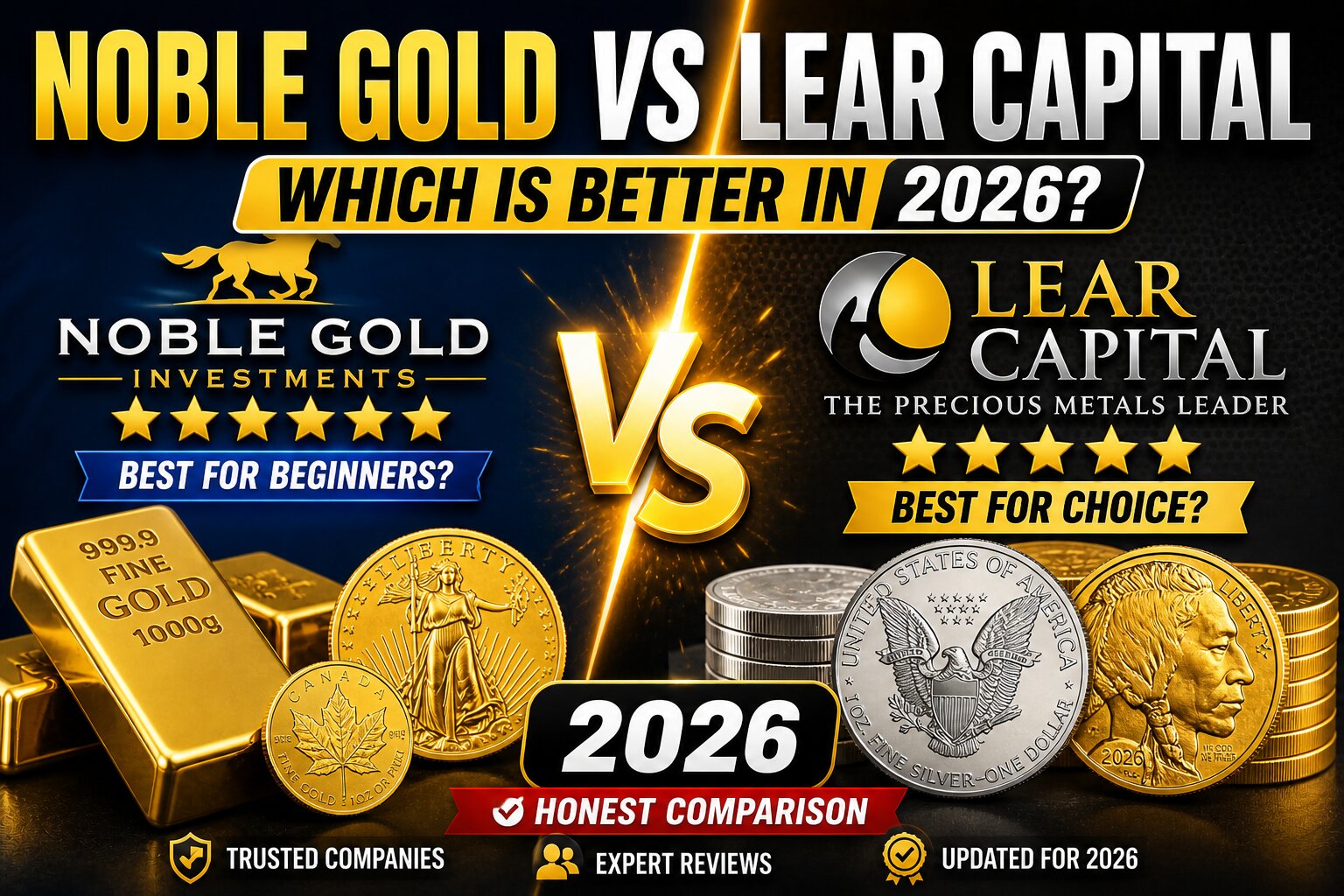 Noble Gold vs Lear Capital (2026)