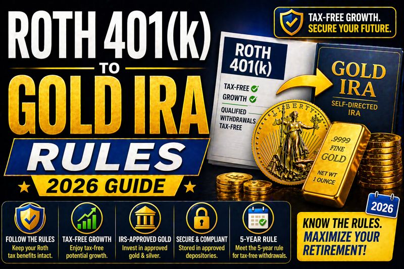 Roth 401(k) to Gold IRA Rules