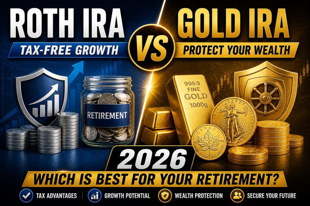 Roth IRA vs Gold IRA (2026)