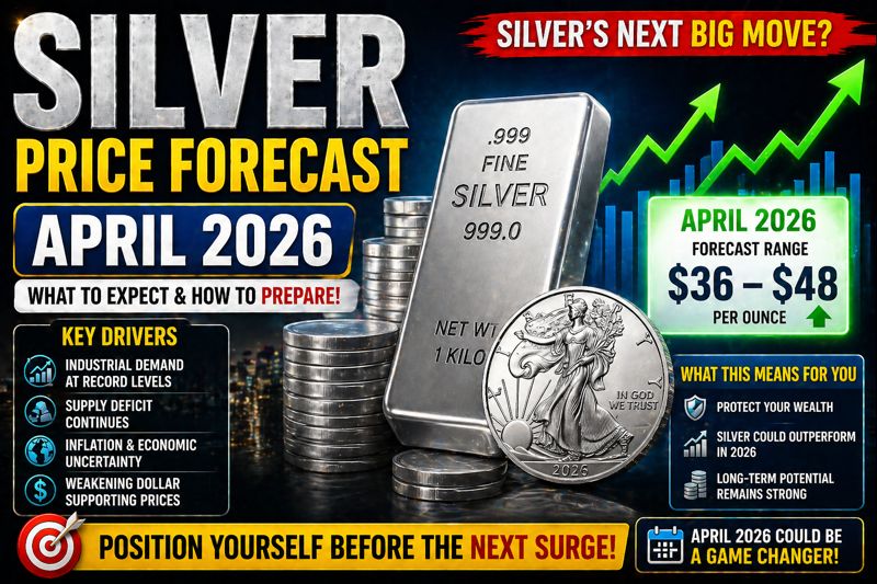 Silver Price Forecast April 2026