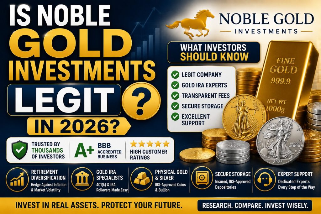 Is Noble Gold Investments Legit