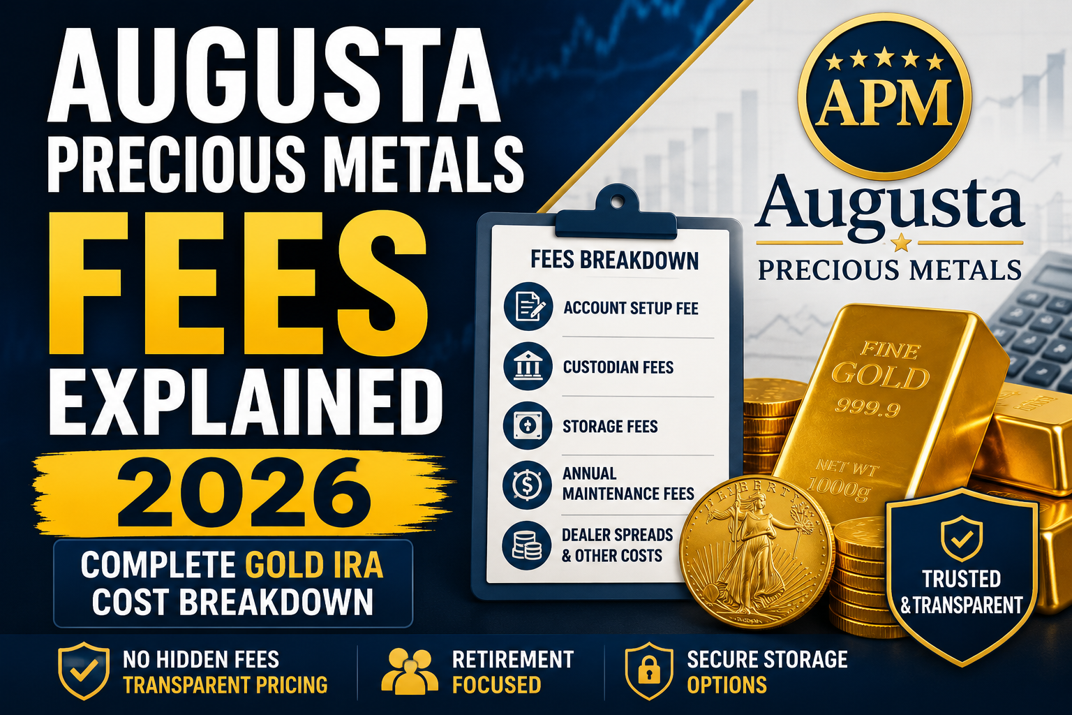 Augusta Precious Metals Fees